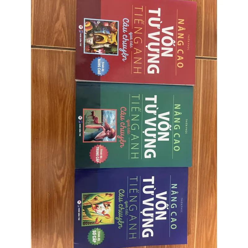 Bộ 3 cuốn Nâng cao vốn từ vựng tiếng Anh qua các câu chuyện Thiên Phúc 1001003