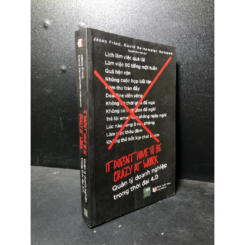 Quản lý doanh nghiệp trong thời đại 4.0 Jason Fried 2019 new 90% HPB.HCM0601 kỹ năng 58865