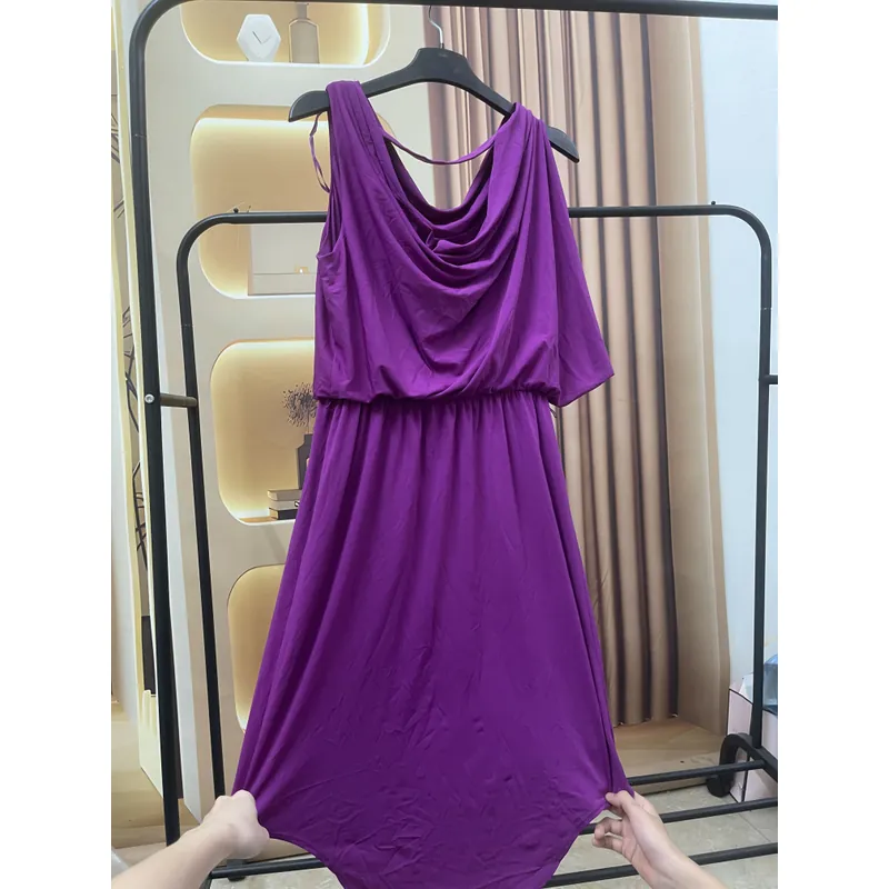 Váy thiết kế tím 691092