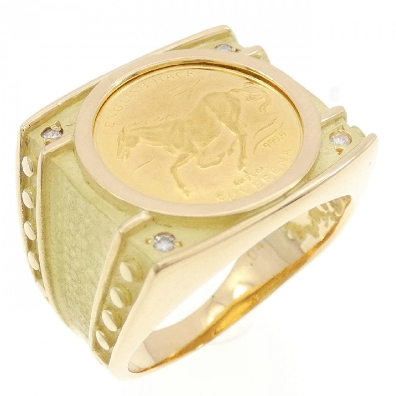 Nhẫn kim cương K18YG 0.04CT - Hàng hiệu Authentic 847838