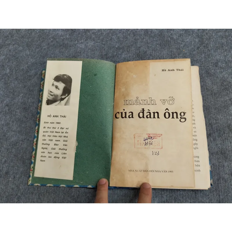 MẢNH VỠ CỦA ĐÀN ÔNG - HỒ ANH THÁI 606658