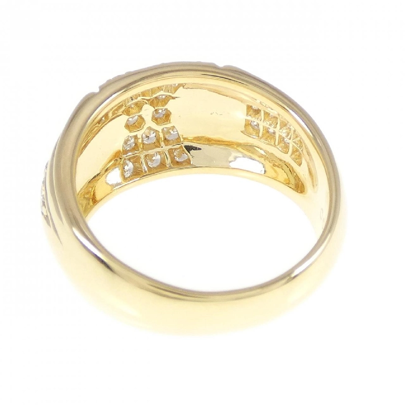 Nhẫn kim cương K18YG 0.51CT 672539