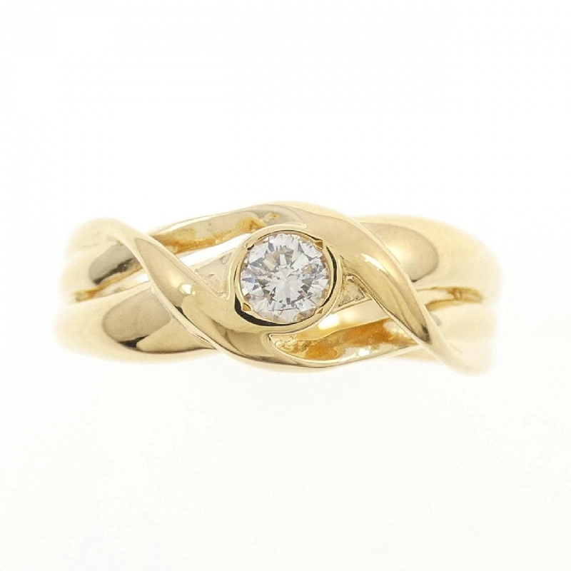 Nhẫn kim cương K18YG 0.15CT - Hàng hiệu Authentic 849970