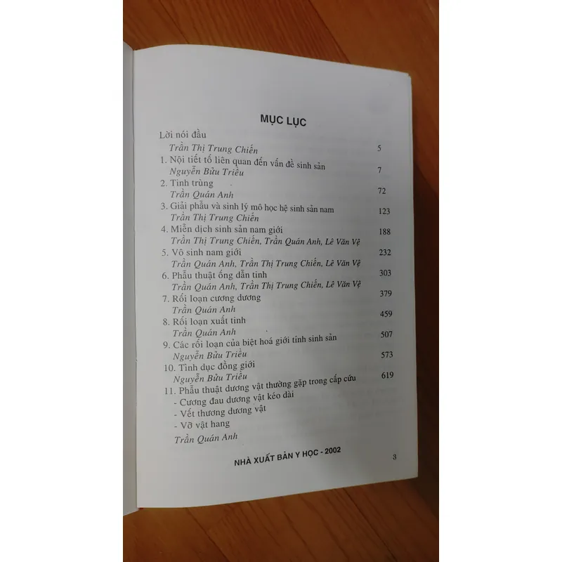 BỆNH HỌC GIỚI TÍNH NAM 703801