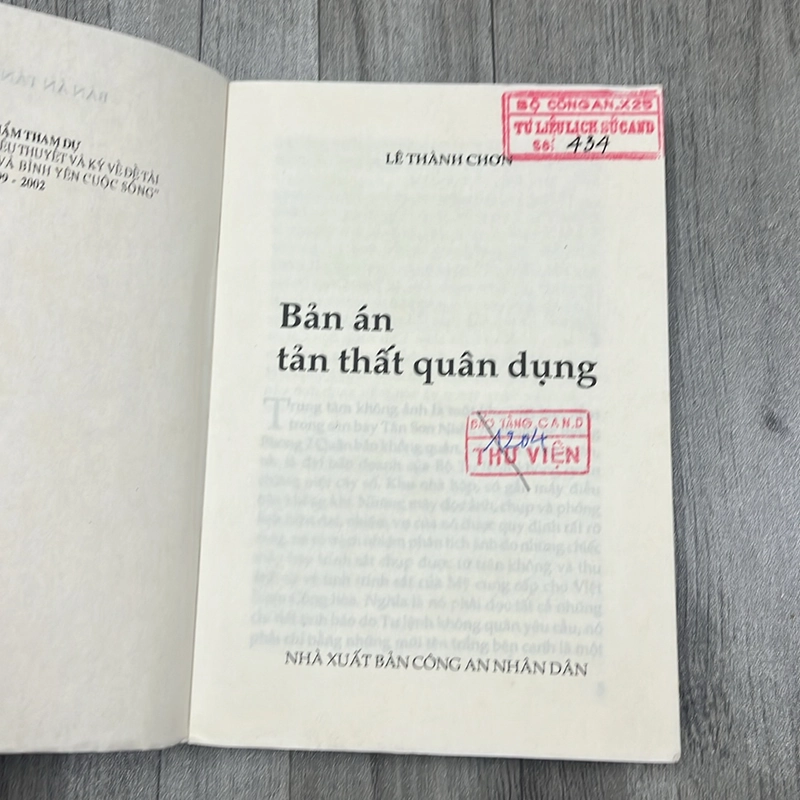 Bản án tản thất quân dụng. 2a2 521819