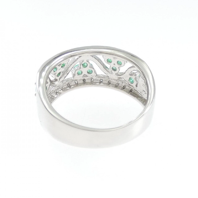 Nhẫn Emerald PT900 0.34CT - Hàng hiệu Chính hãng 854742