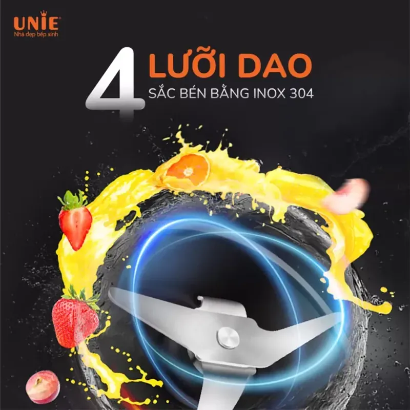 Máy xay sinh tố UNIE UMB05 – Cối xay dạng bình nước nhỏ gọn 573230