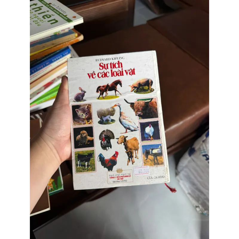 Sự Tích Về Các Loài Vật – Rudyard Kipling | Sách thiếu nhi kinh điển khám phá- K5 1045244