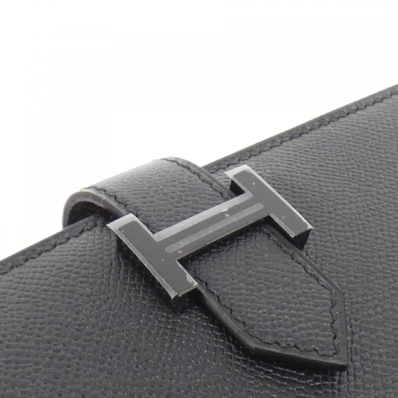 【Sản phẩm chưa sử dụng】Ví Hermes Béane Compact Monochrome 085916CH 621135