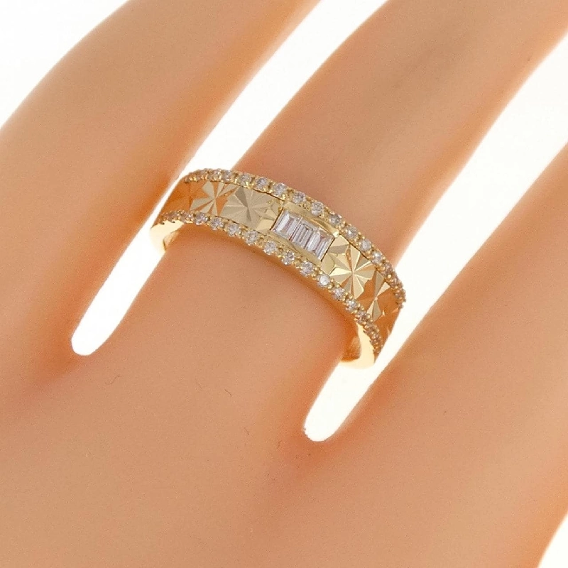 Nhẫn kim cương K18YG 0.25CT - Hàng hiệu chính hãng 860230