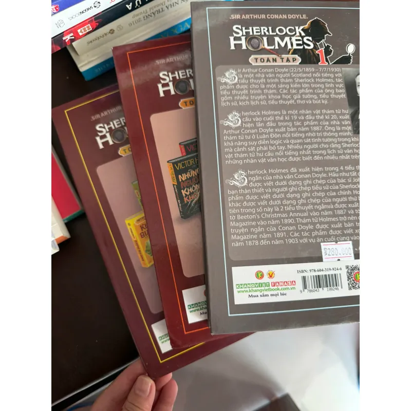 Combo 3 Tập Sherlock Holmes Toàn Tập (Tập 1 – 2 – 3) – Sir Arthur Conan Doyle- K3 1006484