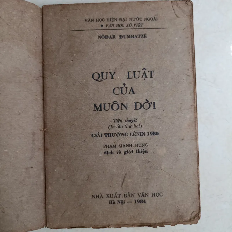 Quy luật của muôn đời 1984 🌻 576681