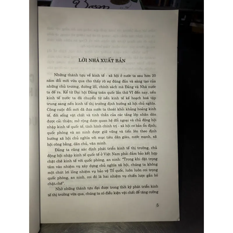 Tác động của kinh tế thị trường và hội nhập kinh tế quốc tế đối với quốc phòng an ninh… 701776