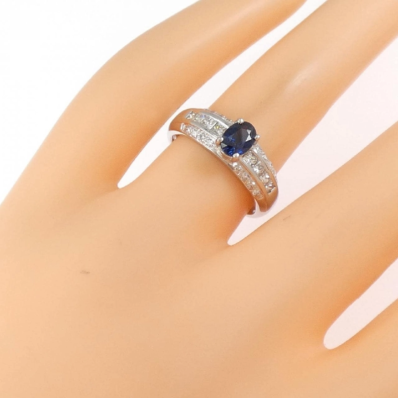 Nhẫn Sapphire PT900 0.55CT 668998