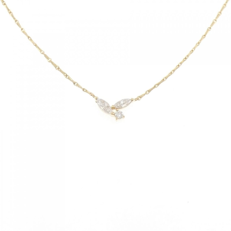 Dây chuyền kim cương K18YG 0.47CT - Hàng hiệu Chính hãng 856561