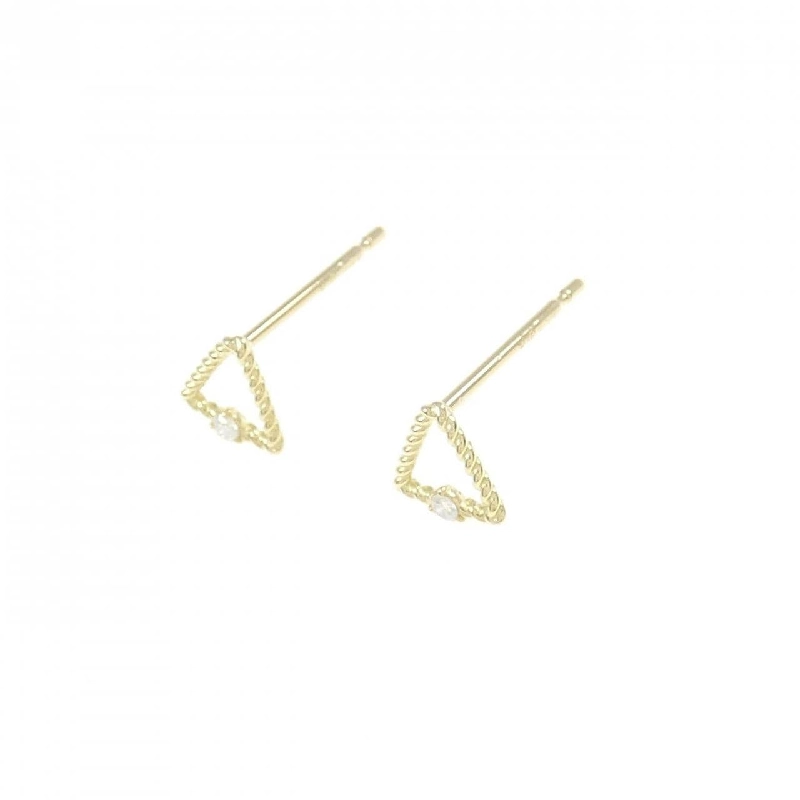 K18YG Bông tai kim cương 0.02CT - Hàng hiệu Chính hãng 872022