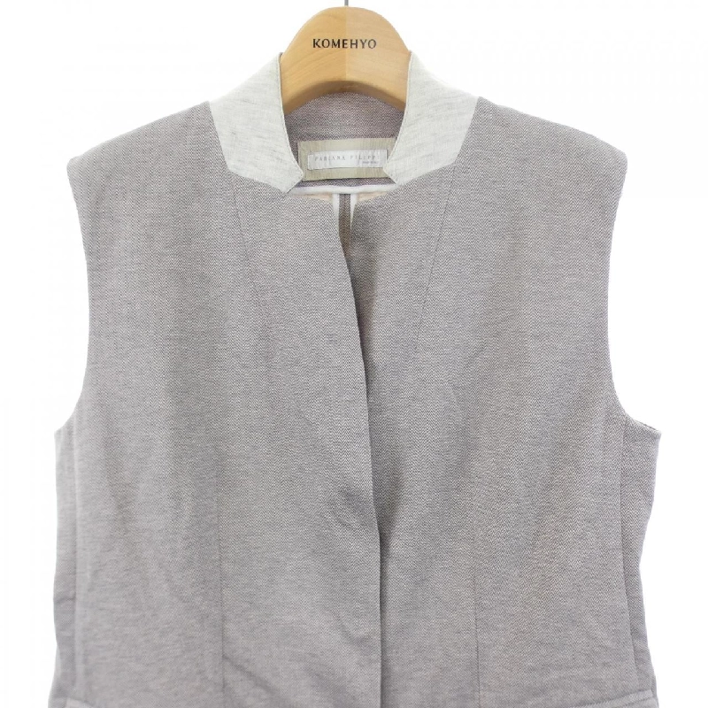 FABIANA FILIPPI QE22513 Áo vest dài - Hàng hiệu Authentic 809608