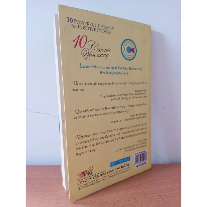 [Phiên Chợ Sách Cũ] 10 Câu Nói Vạn Năng (2011) - Rich DeVos S2508 544562