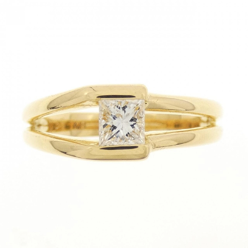 Nhẫn kim cương K18YG 0.35CT 670983