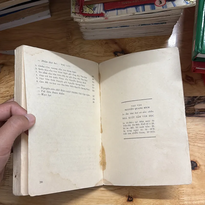 II Sách Xưa: Thơ Văn Nguyễn Quang Bích - 1973 705161