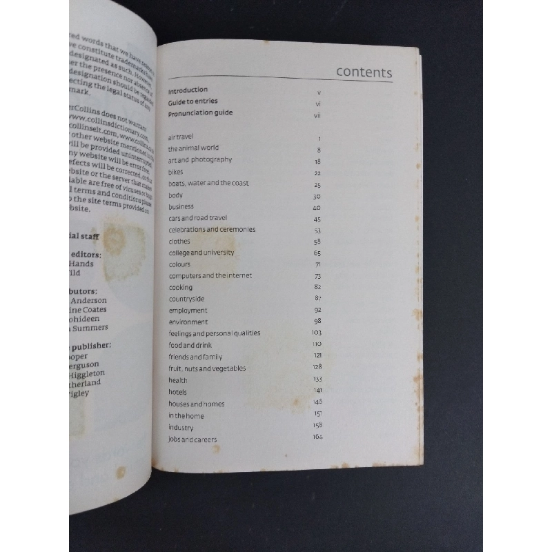 Easy learning English Vocabulary mới 90% bẩn bìa, ố vàng HCM0412 Collins HỌC NGOẠI NGỮ 918252