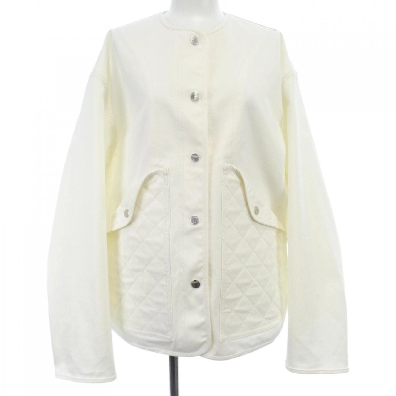 【Mã giảm giá】Áo khoác không cổ HERMES 638543