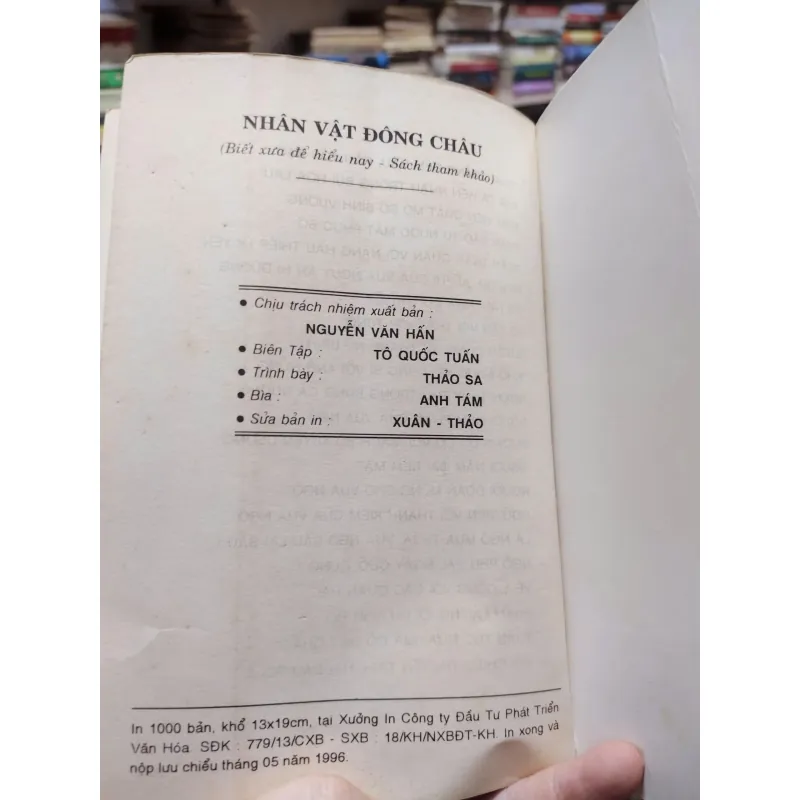 Sách - Nhân vật Đông Châu -  Nguyễn Tử Quang (A1) 564620
