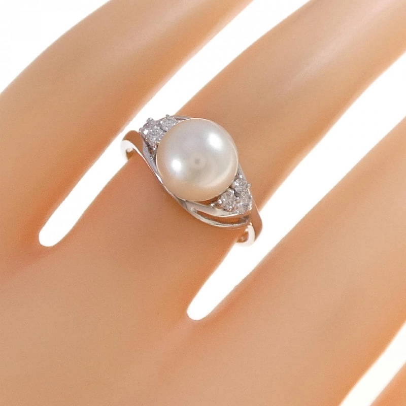 Nhẫn ngọc trai Akoya PT900 8.2mm - Hàng hiệu Chính hãng 857247