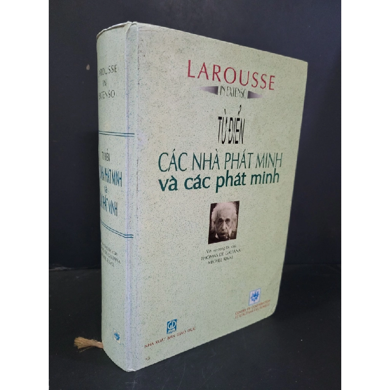Từ điển các nhà phát minh và các phát minh (bìa cứng) mới 80% bẩn bìa, ố nhẹ, có chữ ký 2002 Larousse In Extenso HCM3004 GIÁO KHOA Blogmeo 27525 513498