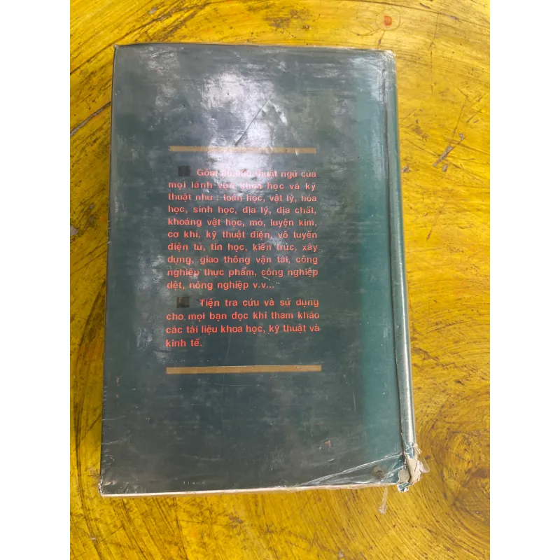 TỪ ĐIỂN KỸ THUẬT TỔNG HỢP ANH - VIỆT ENGLISH- VIETNAMESE POLYTECHNICAL DICTIONARY 730626