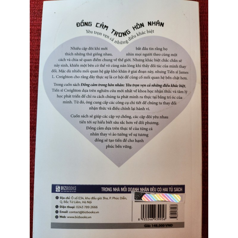 Sách Đồng cảm trong hôn nhân: Yêu trọn vẹn những điều khác biệt 82608