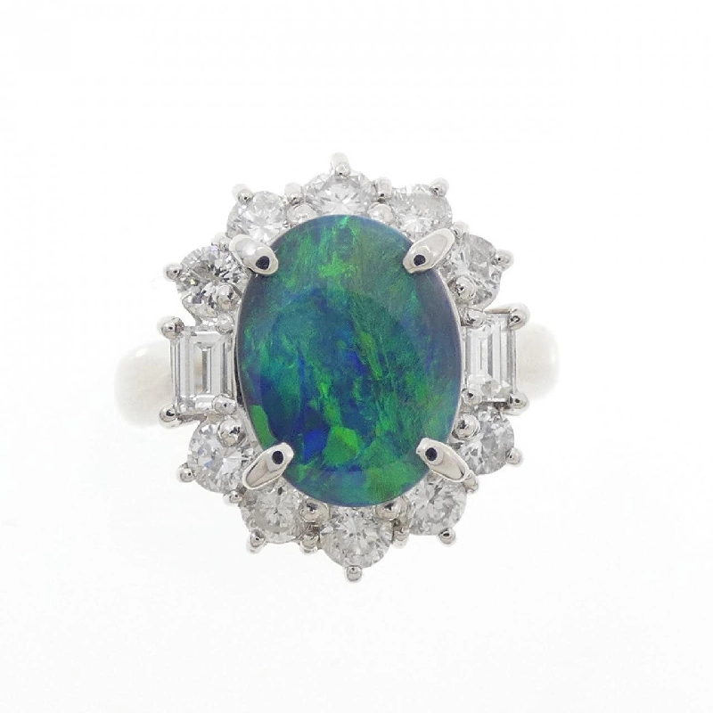 Nhẫn Opal Đen PT900 1.85CT - Hàng hiệu Chính hãng 855300