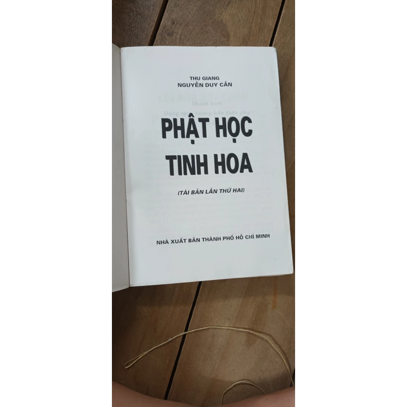 Phật Học Tinh Hoa- Thu Giang Nguyễn Duy Cần 549940
