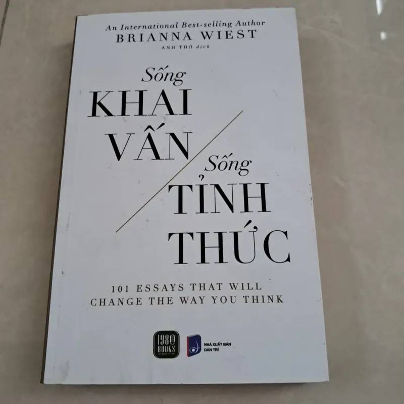 Sống Khai Vấn - Sống Tỉnh Thức (mới 100%) 798258