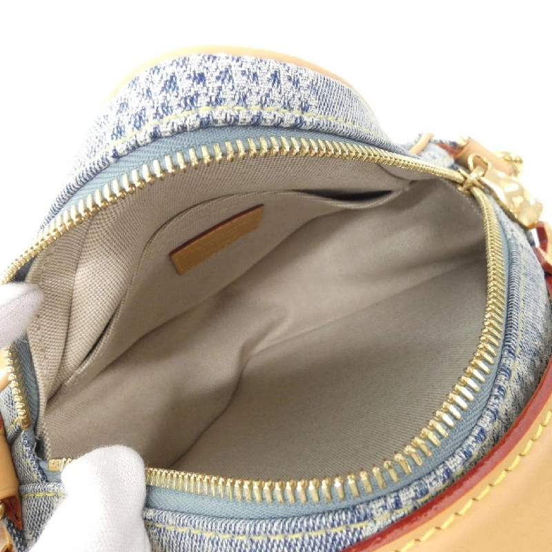 Túi đeo chéo Louis Vuitton Damier Denim 3D Cờ vua N40706 609098