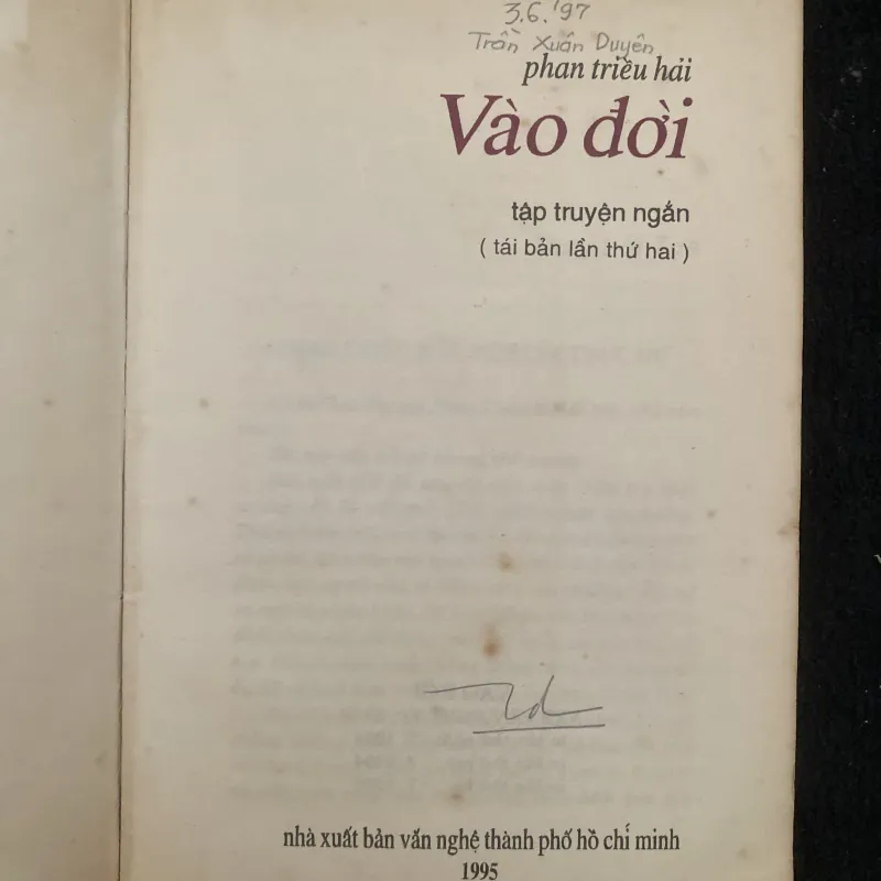 3 tác phẩm của nhà văn Phan Triều Hải 1035897