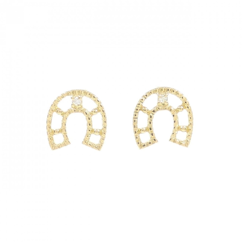 K18YG Bông tai kim cương - Hàng hiệu Authentic 872920