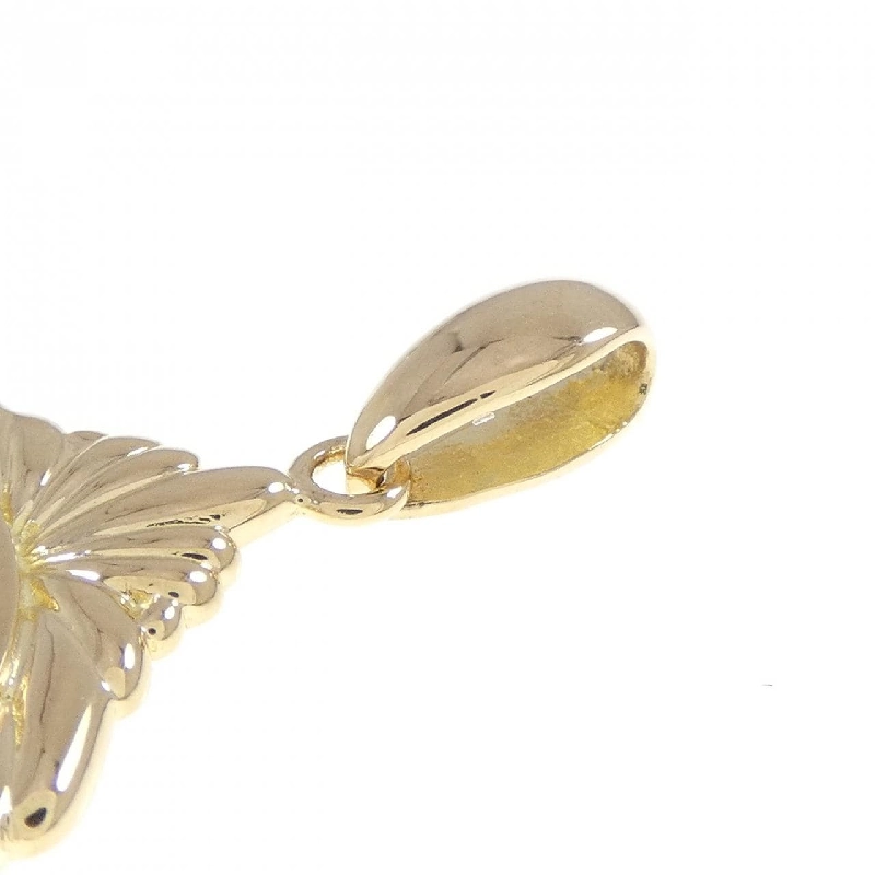 K18YG(枠) Đồng xu mặt dây chuyền - Hàng hiệu Authentic 863621