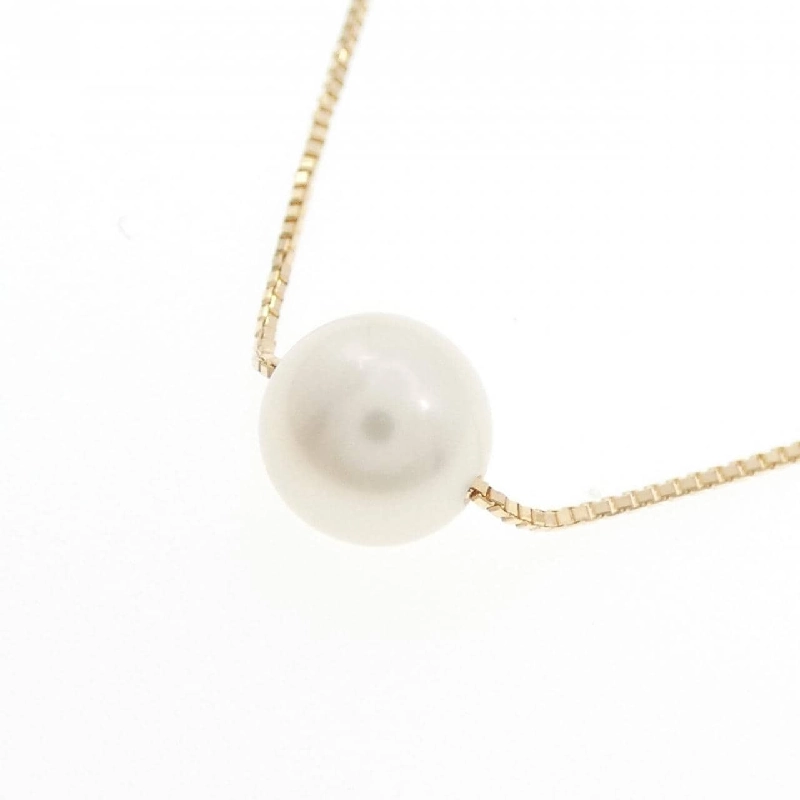 K18YG Ngọc trai Akoya Dây chuyền 7mm - Hàng hiệu Chính hãng 855843