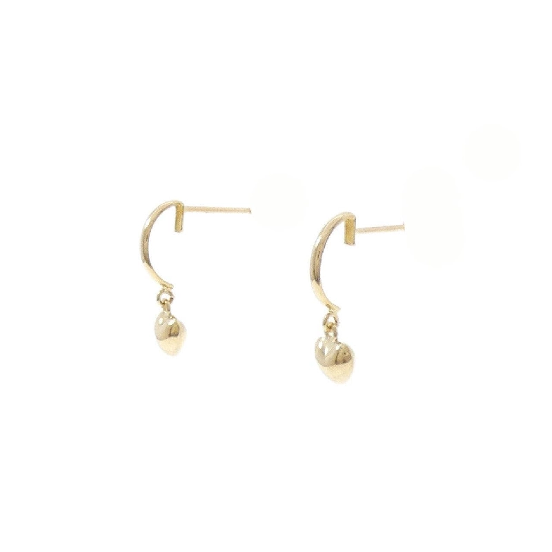 K18YG Bông tai hình trái tim - Hàng hiệu Chính hãng 866456