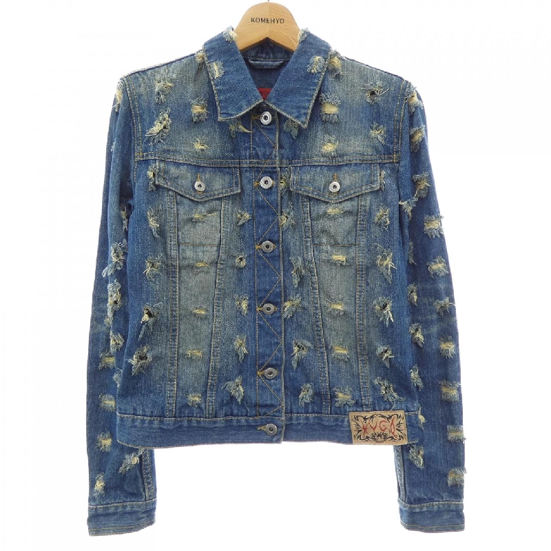 Áo khoác denim HUGO BOSS - Hàng hiệu Authentic 822243