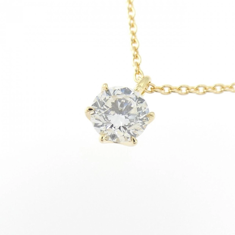 Dây chuyền kim cương K18YG 0.315CT G I1 VG - Hàng hiệu Chính hãng 872412