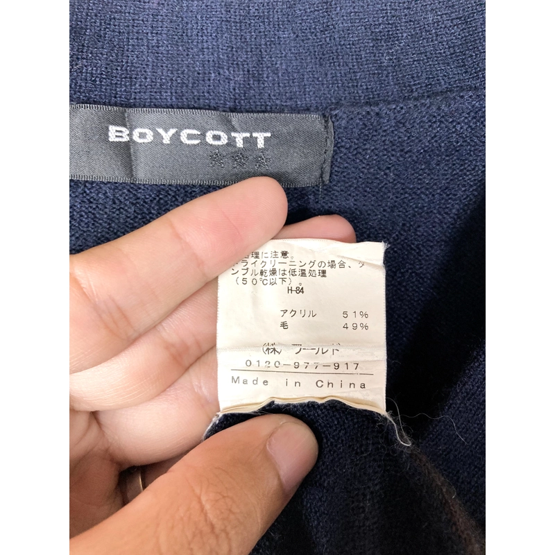 Áo Mongtoghi Mohair Nhật Nhà BOYCOTT 

 328139