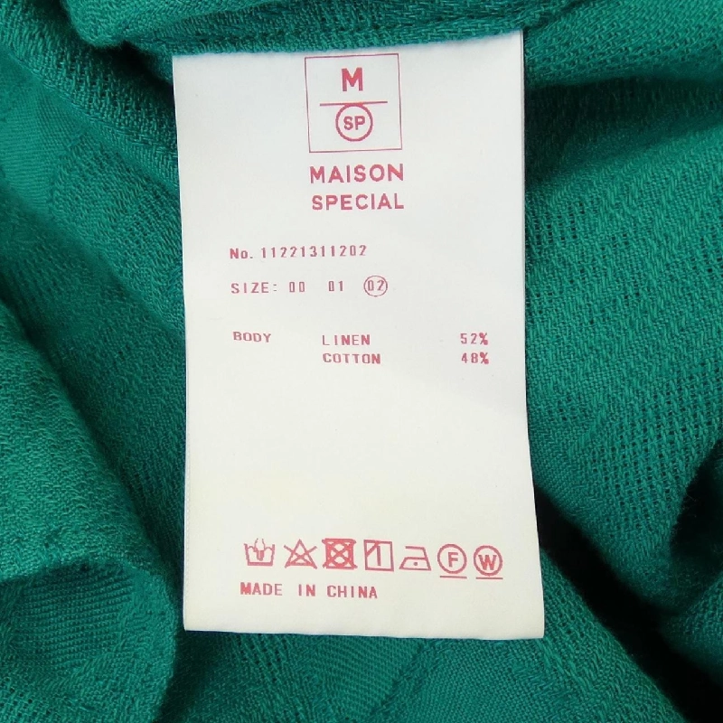 Áo sơ mi MAISON SPECIAL - Hàng hiệu Authentic 901053