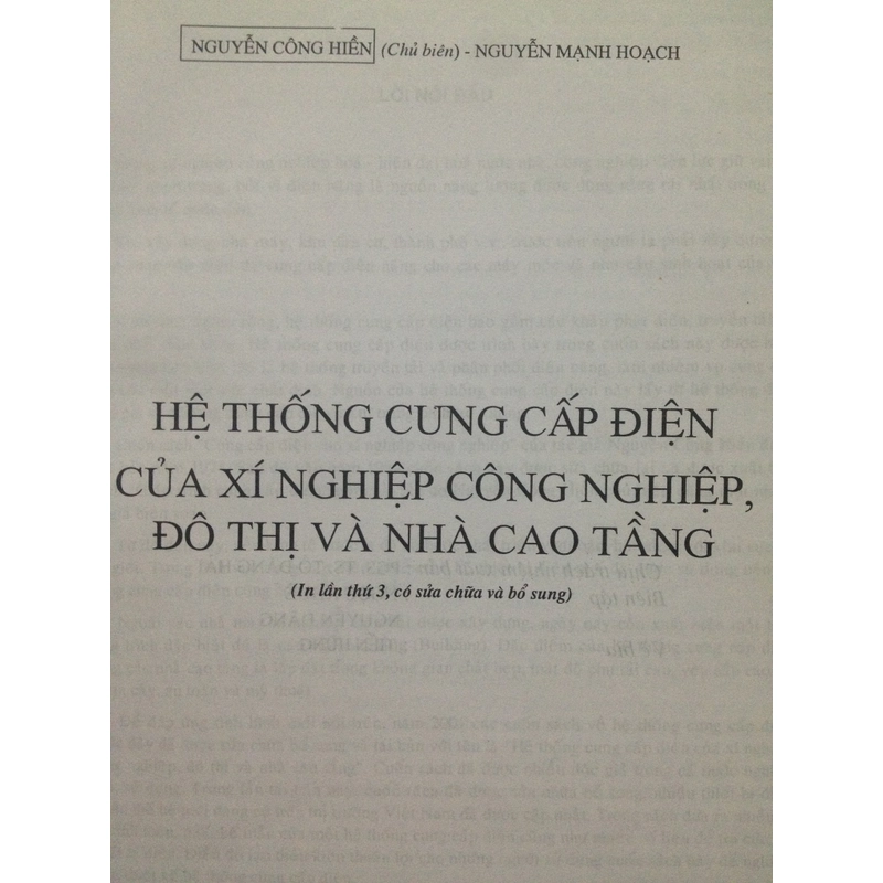 HỆ THỐNG CUNG CẤP ĐIỆN CỦA XÍ NGHIỆP CÔNG NGHIỆP ĐÔ THỊ VÀ NHÀ CAO TẦNG 460119