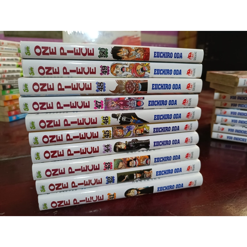 Combo 10 cuốn One Piece bìa áo tùy chọn 222554