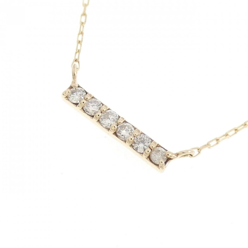 K10YG Dây chuyền kim cương 0.10CT - Hàng hiệu Chính hãng 859802