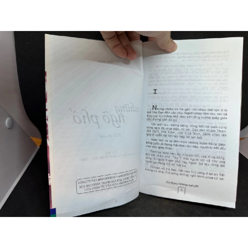 Những Ngõ Phố, Tô Hoài, Mới 90%, 2007 SBM1004 448558
