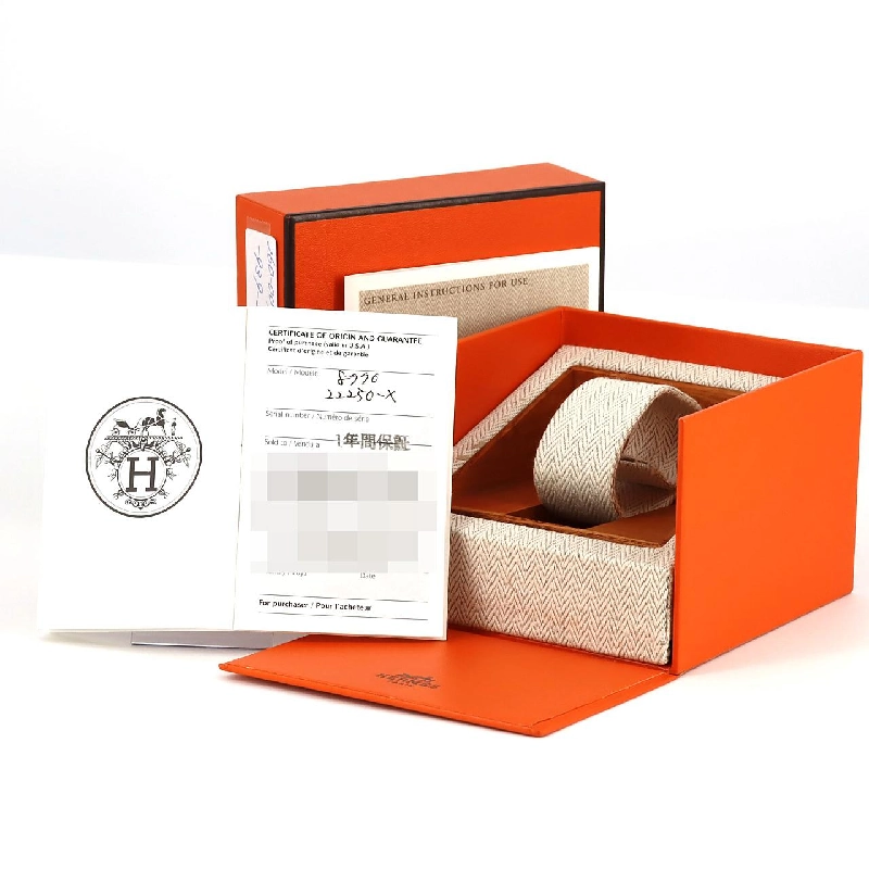 Hermès Clipper CL4.210 SS Quartz - Hàng hiệu Authentic 876758