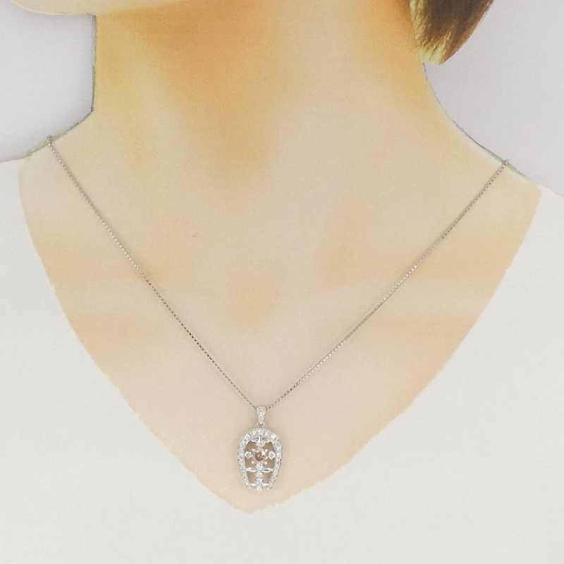 Dây chuyền kim cương PT900/PT850 0.519CT - Hàng hiệu Chính hãng 859194